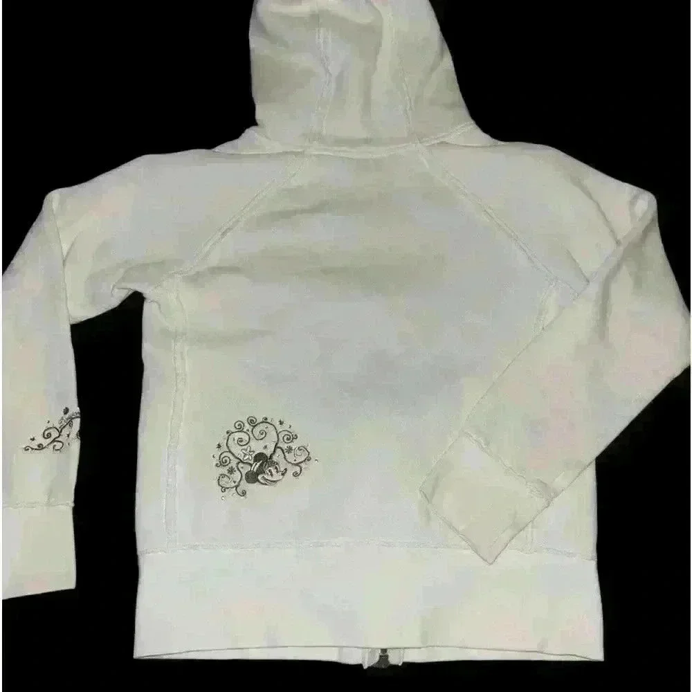 Embroidered Disney Zip Up Jacket